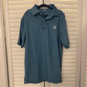 Peter Millar Summer Comfort Blue Polo Shirt